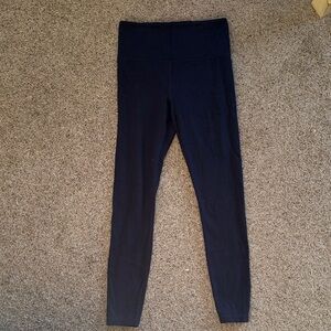 Athleta Navy Ultra High Rise Elation Tight Leggings